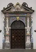 North wing: Renaissance door