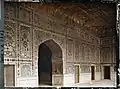 True-colour photograph of the interior of the reception hall of the Shish Mahal of the Lahore Fort, Lahore, Punjab, by Stéphane Passet, 10 January 1914