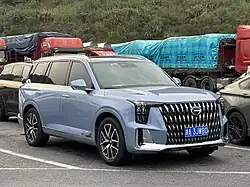 Trumpchi GS8 II with an alternative front end design