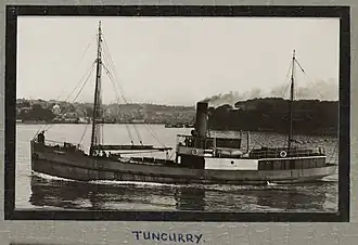 the first Tuncurry, built 1903