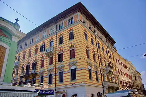 Turkish house located on the market