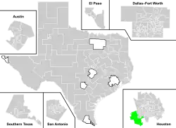 Map of the district