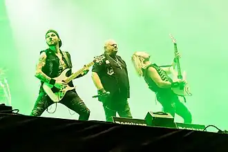 U.D.O. performing in 2019