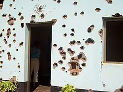 Image 14Site of the massacre of Belgian UN personnel in Kigali, Rwanda. (from History of Belgium)