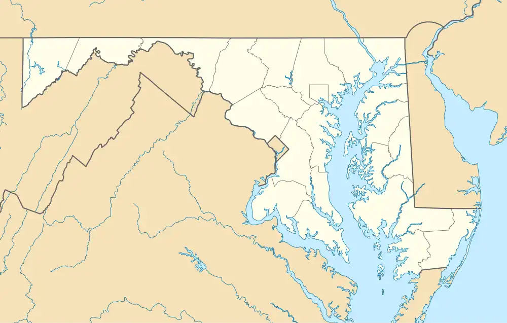 F. C. Lewis Jr. (skipjack) is located in Maryland