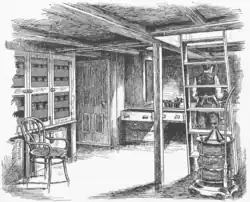 USFC Grampus laboratory looking toward the after port side