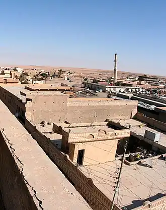 A rooftop view of Ar-Rutbah on 1 January 2009