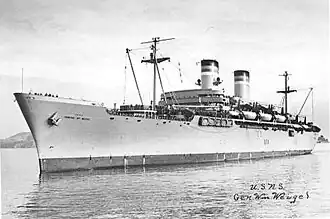 USS General General William Weigel (T-AP-119)