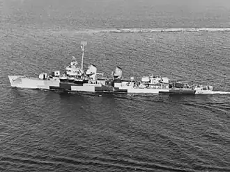 USS Killen (DD-593) off Richmond Beach, Washington, 8 June 1944.