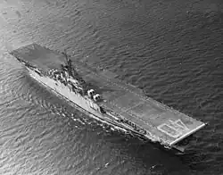 Tarawa underway at sea, 1948