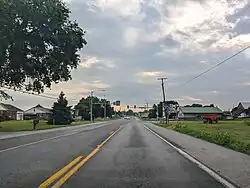 US 11 northbound through Marion