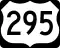 U.S. Route 295 marker