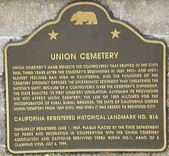 Historic marker