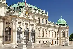 Upper Belvedere entrance