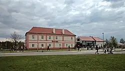 Exterior of renovated building