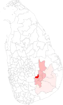 Location of Uva Paranagama