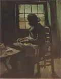 Woman Sewing, 1885, Van Gogh Museum, Amsterdam (F71)