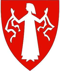 Coat of arms of Varteig Municipality (1979-1991)