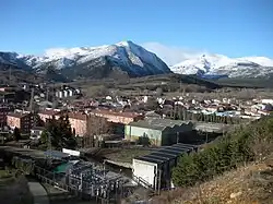 Velilla with Peña Lampa behind