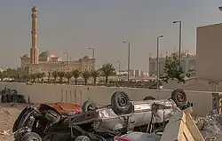 View of Dar Al Salam Mall and Dar Al Salam Mosque in Abu Hamour