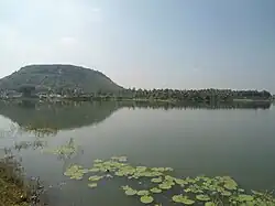 View of Upamaka cave temple hill near Nakkapalli