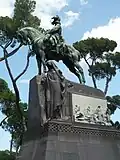 King Umberto I at Villa Borghese