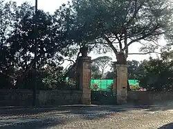 Entrance of the Villa d'Avalos in Posillipo