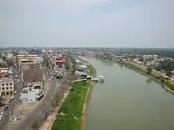 Grijalva River flowing through Villahermosa