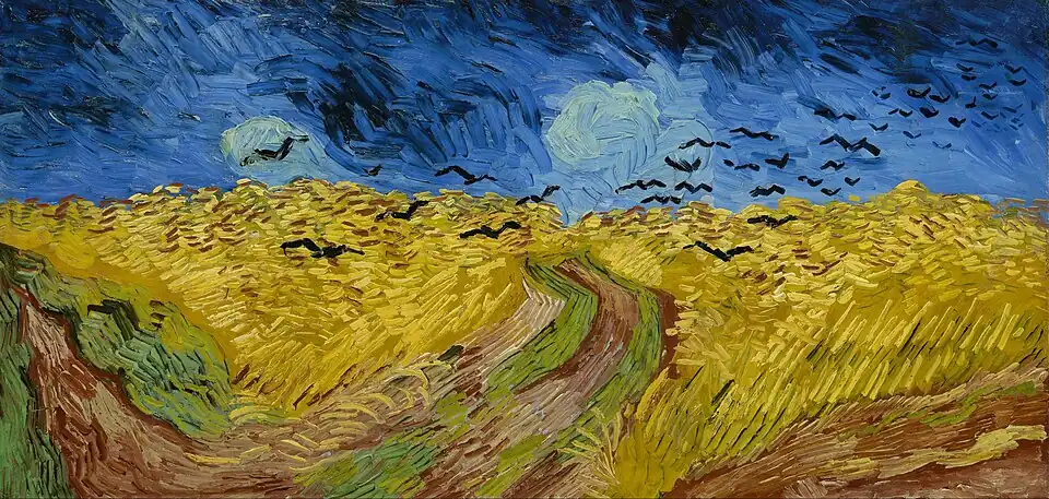 Wheatfield with Crows, July 1890, Van Gogh Museum, Amsterdam (F779)