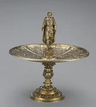 Aldobrandini Tazza of the Roman emperor Vitellius,  1590s