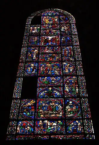 Bay 37 Typological Passion (Descent from the Cross)