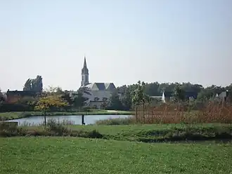 A general view of Saint-Sylvain-d'Anjou