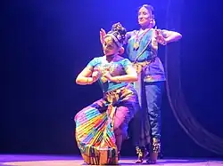 Kashi with her daughter Prateeksha Kashi performing "PARAMPARA"