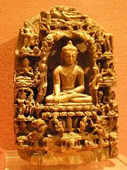 Pagan, Burma, 12th-century stone stele