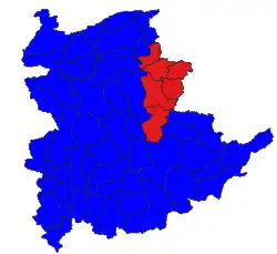 Location in Shan State