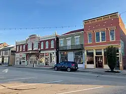 Walnut Street in Downtown Lawrenceburg