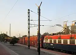 Waria railway station platform
