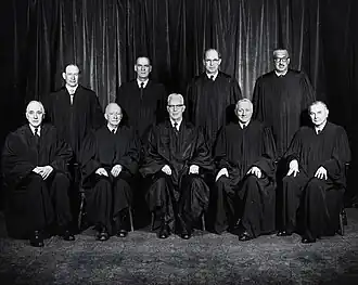 Warren Court, (October 2, 1967 - May 14, 1969)