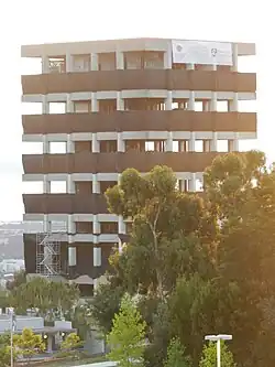 Warren Hall, days prior to demolition