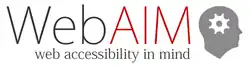 WebAIM logo