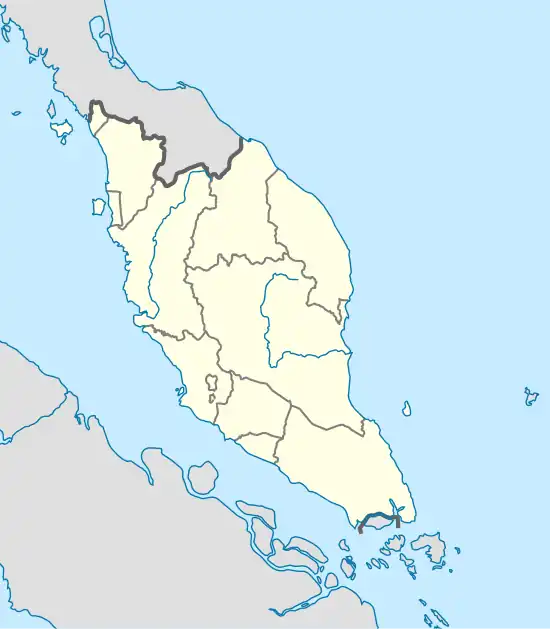 Johol is located in Peninsular Malaysia