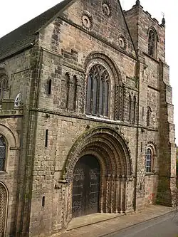 West front of St Mary's Church (circa 1160)