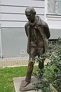 Statue of Milan Konjović, Gallery of Matica Srpska, Novi Sad, 2017 (posthumously)