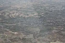 View of Silat al-Harithiya from the air