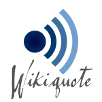 Wikiquote logo