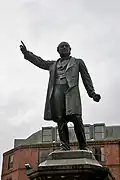 Statue in Albert Square, Manchester, Manchester