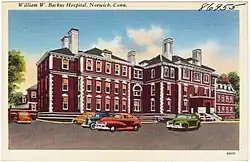 Backus Hospital, Norwich, Connecticut, 1893.
