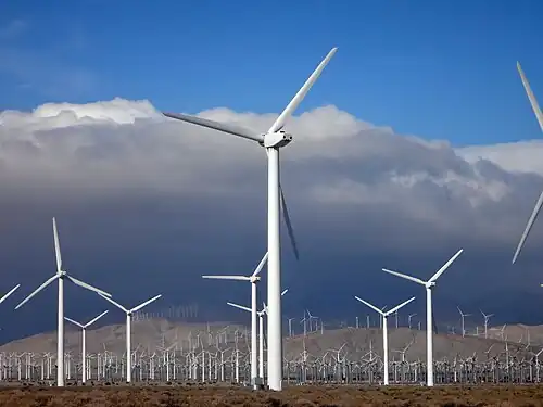 Image 41The San Gorgonio Pass wind farm in California, United States (from Wind farm)