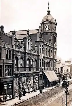 RACS Central Stores, partly built, 1907