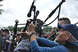 World Pipeband Championship scene